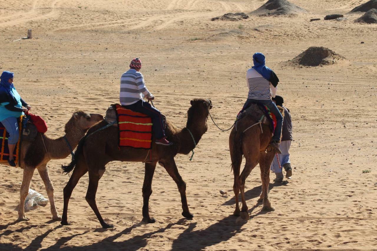 Hotel La Gazelle Bleue Merzouga Exteriér fotografie